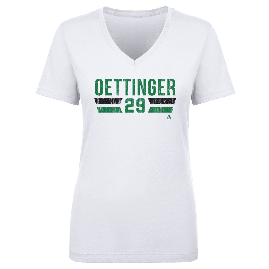 Jake Oettinger Women's V-Neck T-Shirt | 500 LEVEL