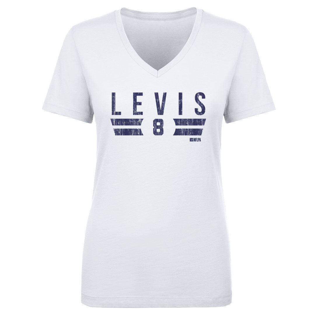 Will Levis Women's V-Neck T-Shirt | 500 LEVEL