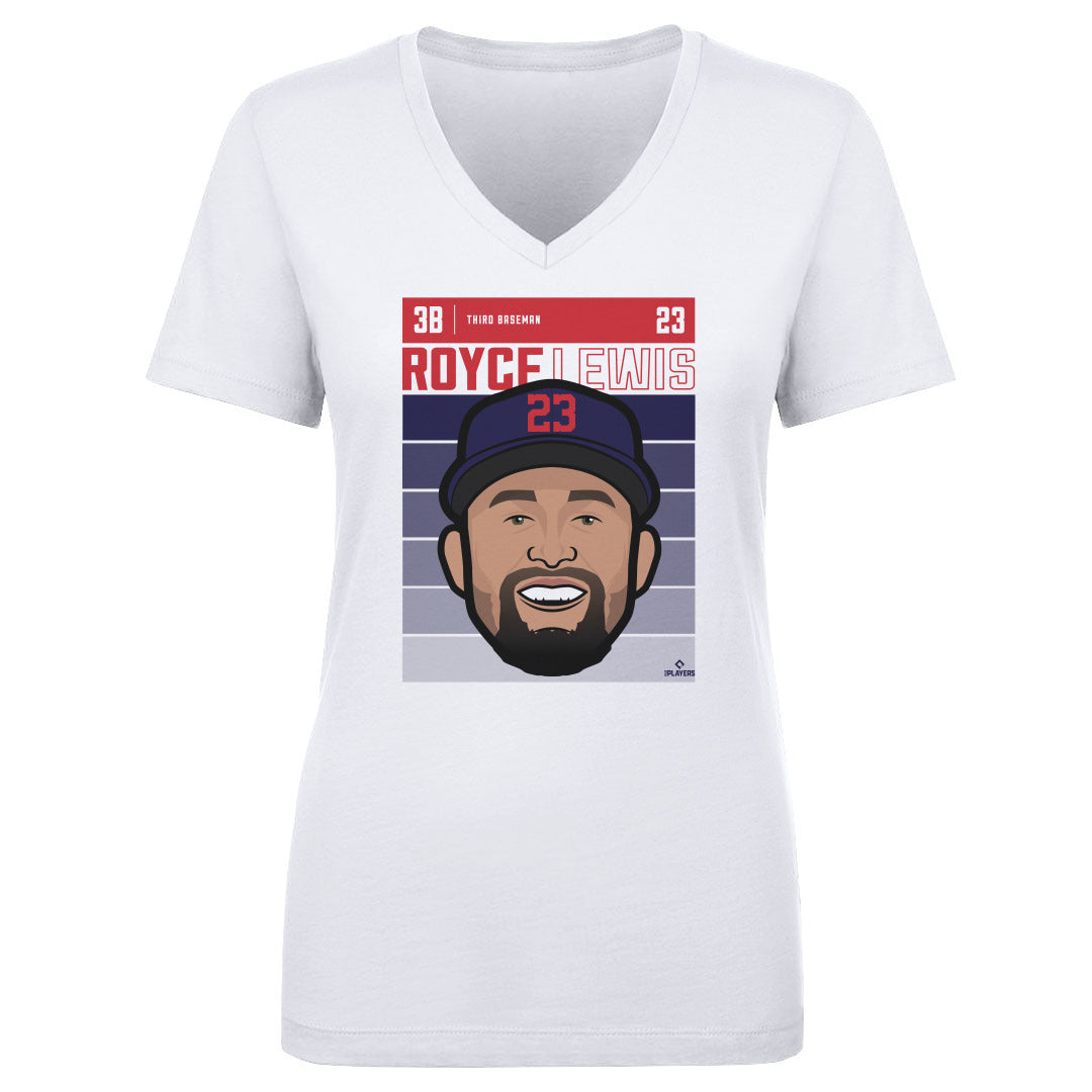 Royce Lewis Women's V-Neck T-Shirt | 500 LEVEL