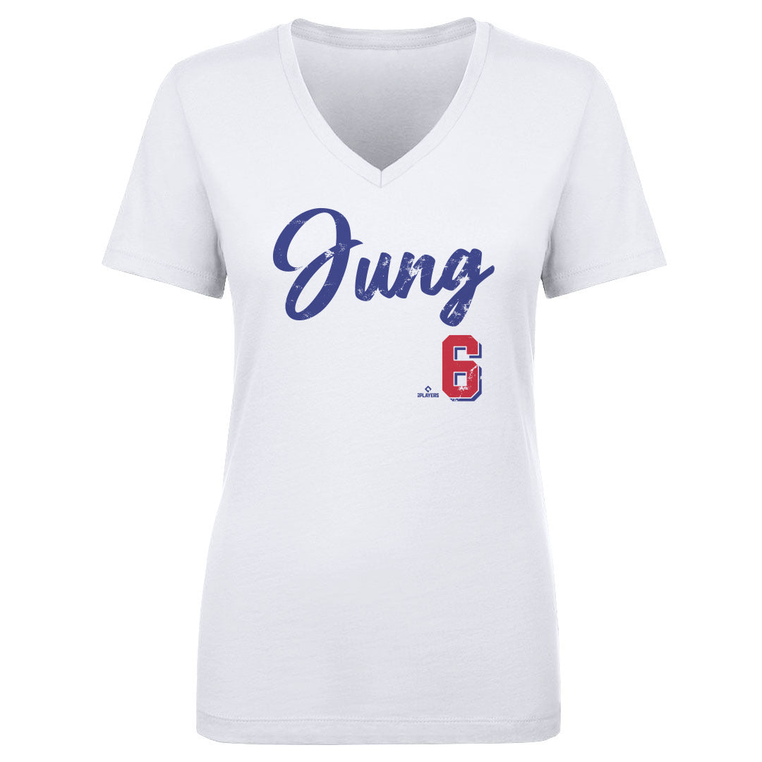 Josh Jung Women's V-Neck T-Shirt | 500 LEVEL