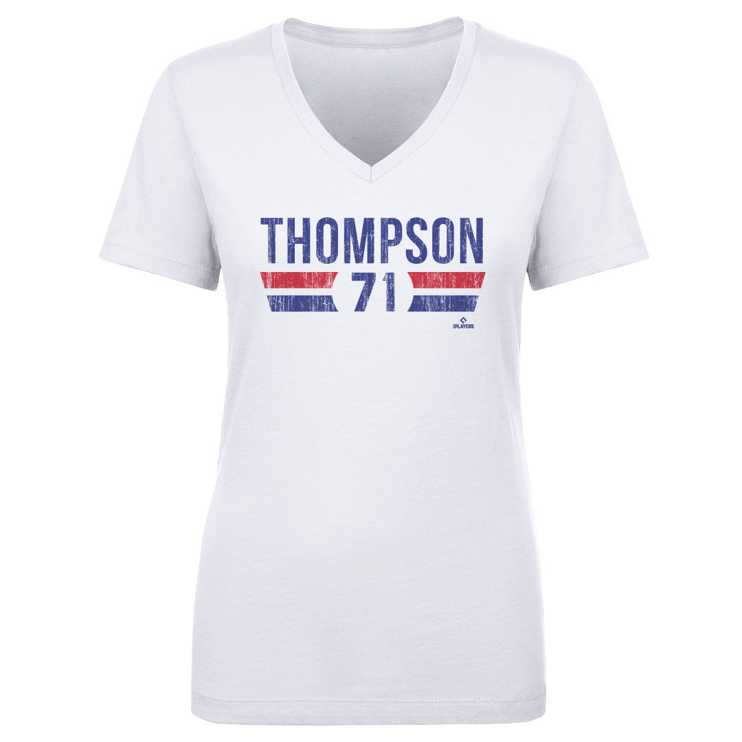 Keegan Thompson Women's V-Neck T-Shirt | 500 LEVEL