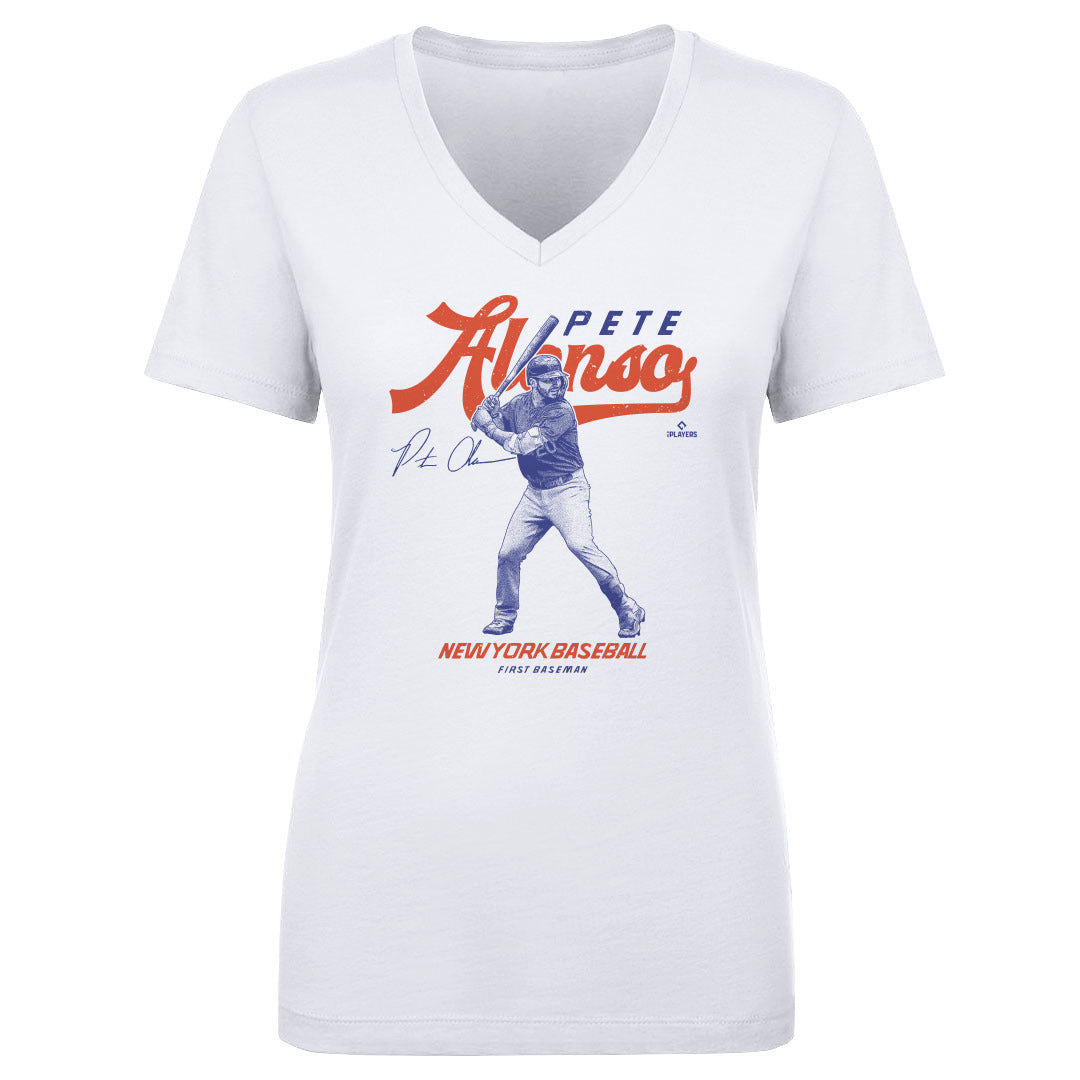 Pete Alonso Women's V-Neck T-Shirt | 500 LEVEL