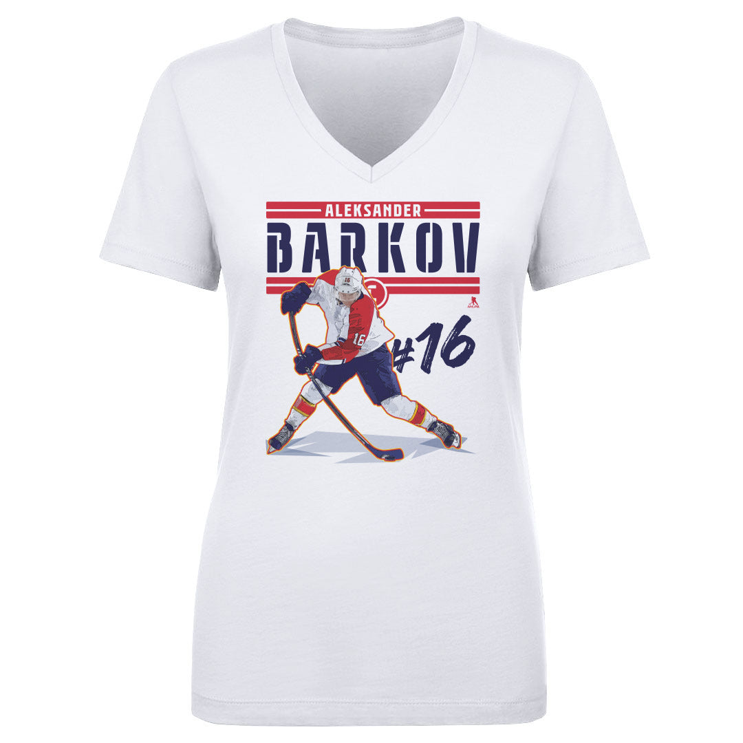 Aleksander Barkov Women's V-Neck T-Shirt | 500 LEVEL