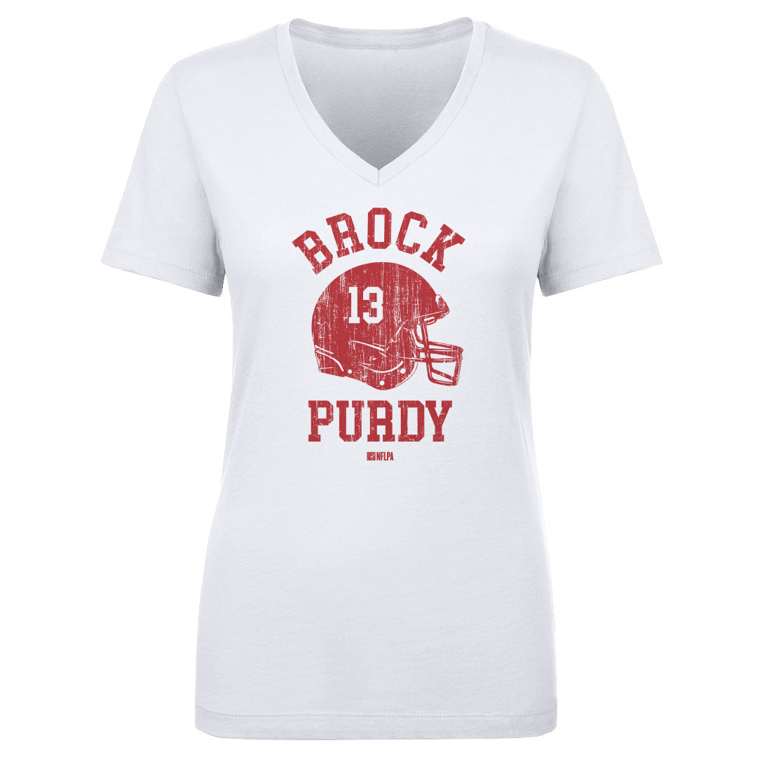 Brock Purdy Women's V-Neck T-Shirt | 500 LEVEL