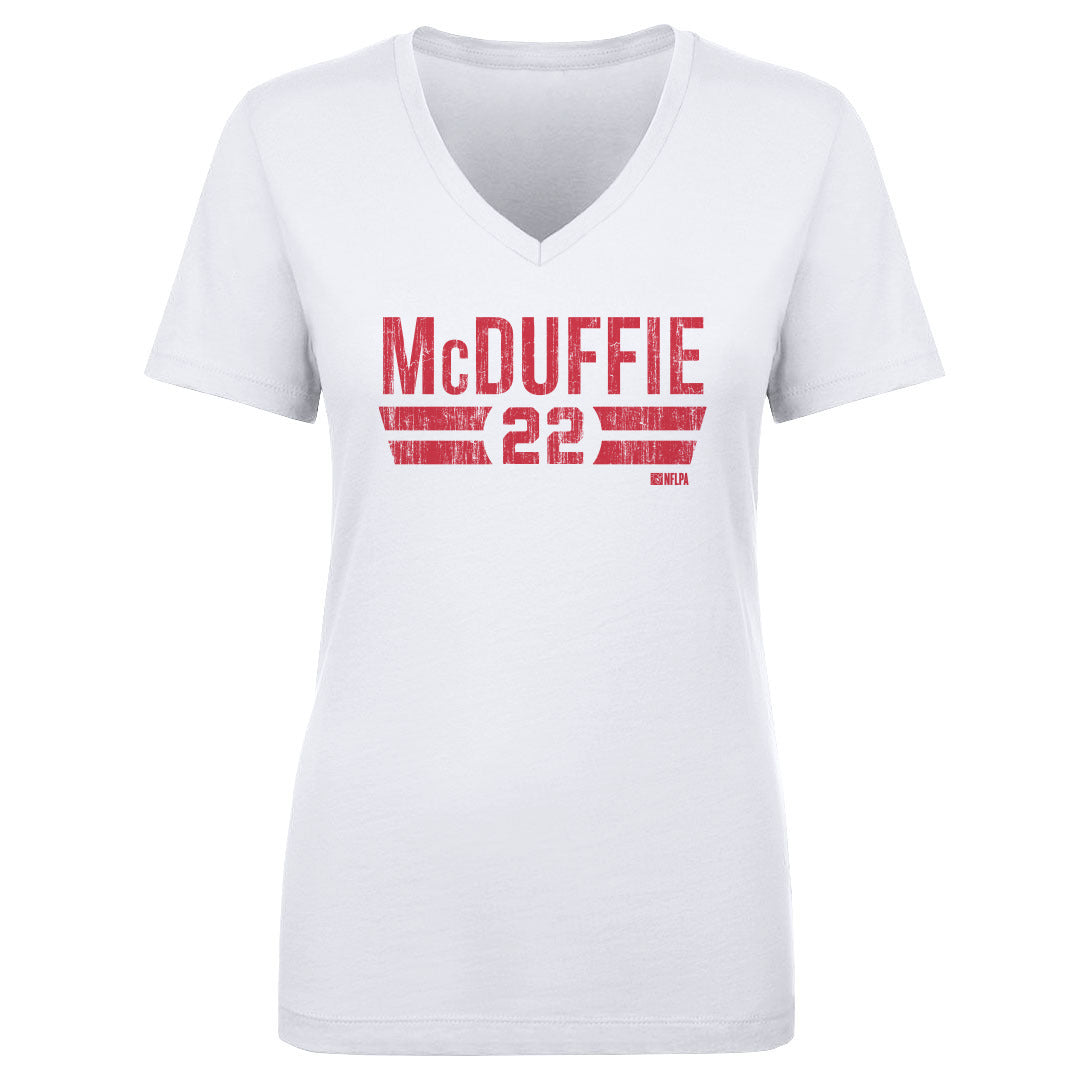 Trent McDuffie Women's V-Neck T-Shirt | 500 LEVEL