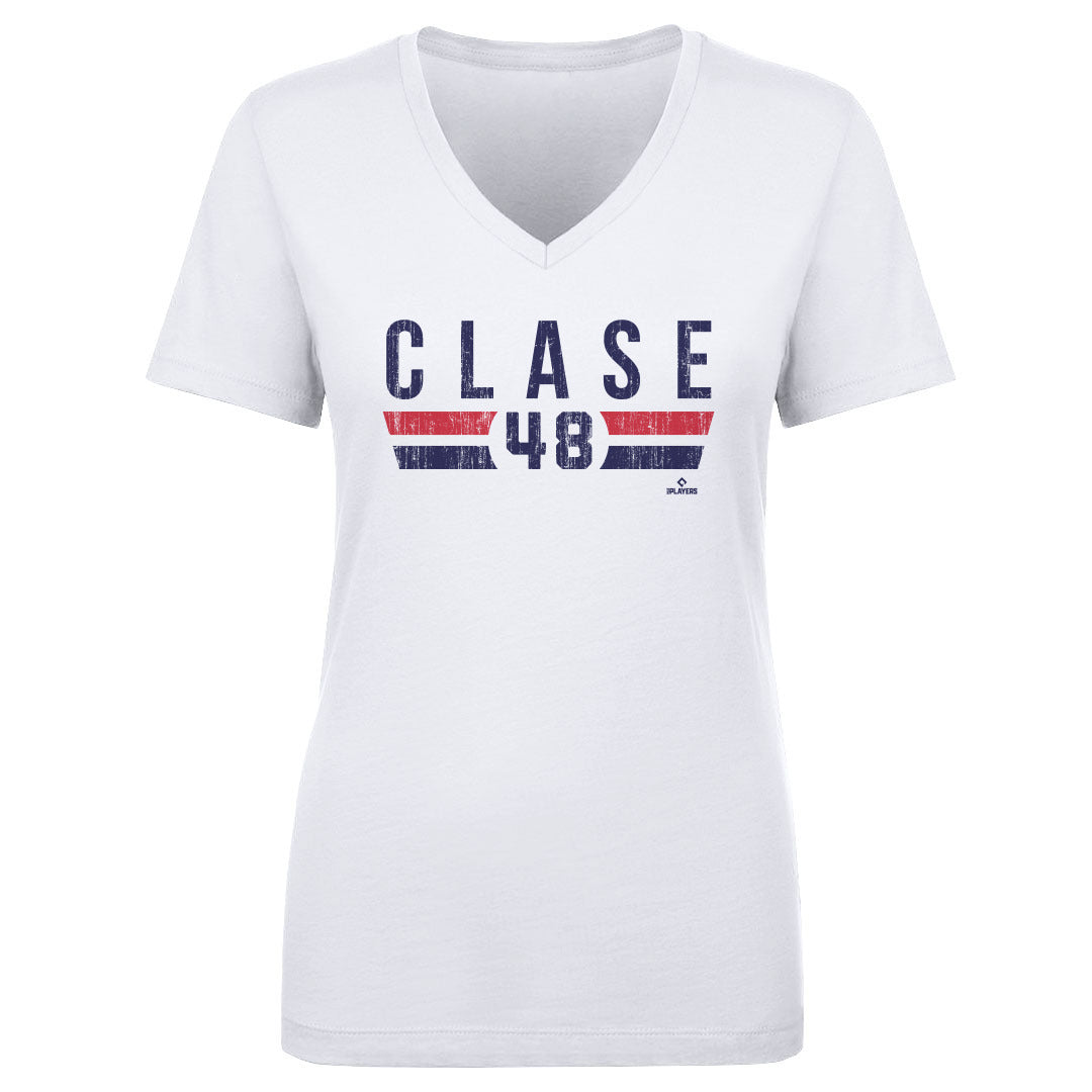 Emmanuel Clase Women's V-Neck T-Shirt | 500 LEVEL
