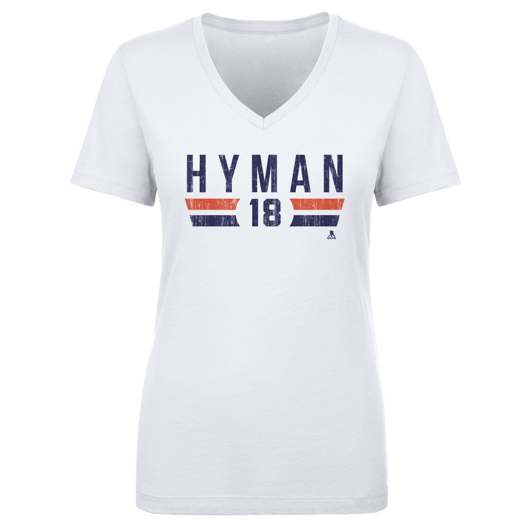 Zach Hyman Women's V-Neck T-Shirt | 500 LEVEL