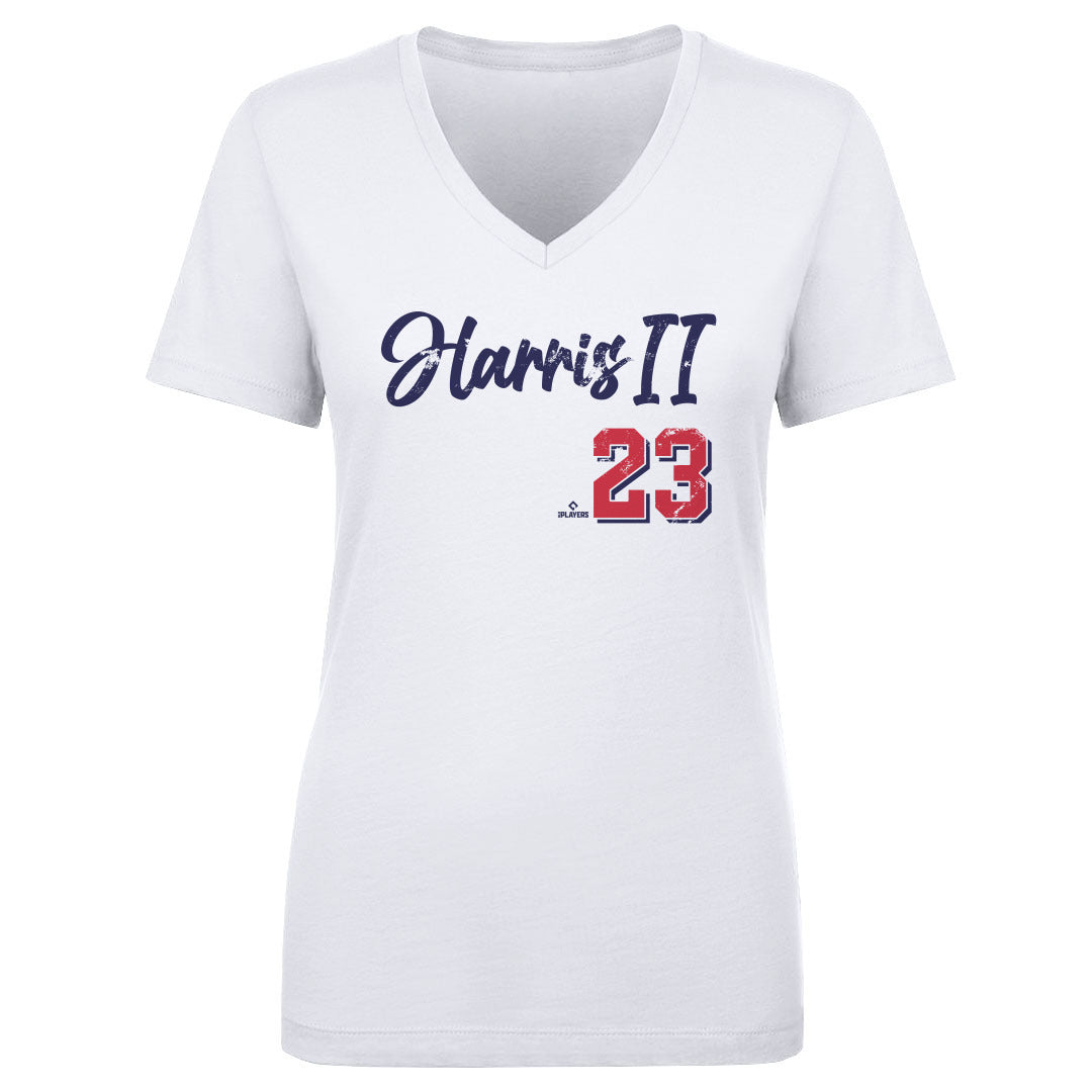 Michael Harris II Women's V-Neck T-Shirt | 500 LEVEL