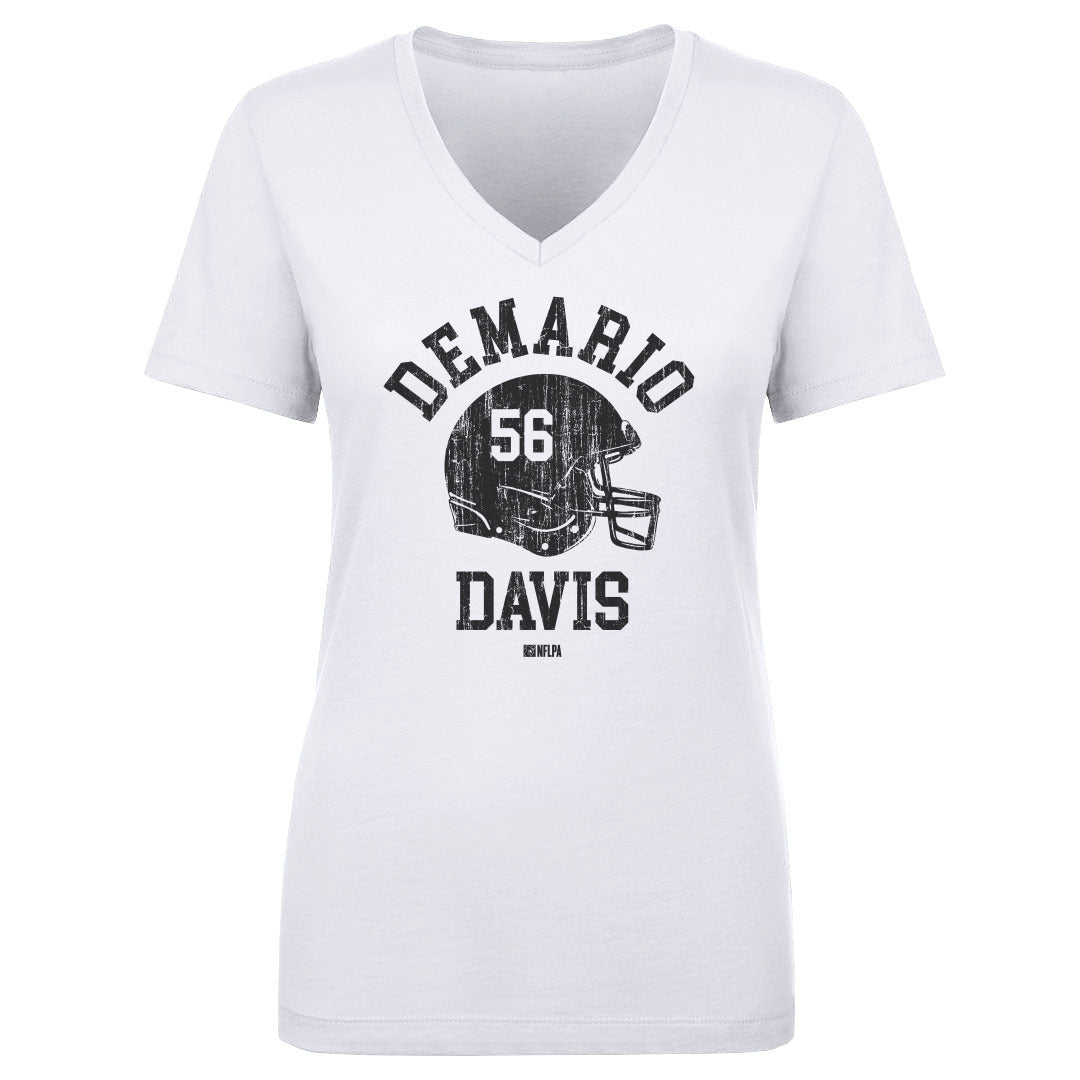 Demario Davis Women's V-Neck T-Shirt | 500 LEVEL