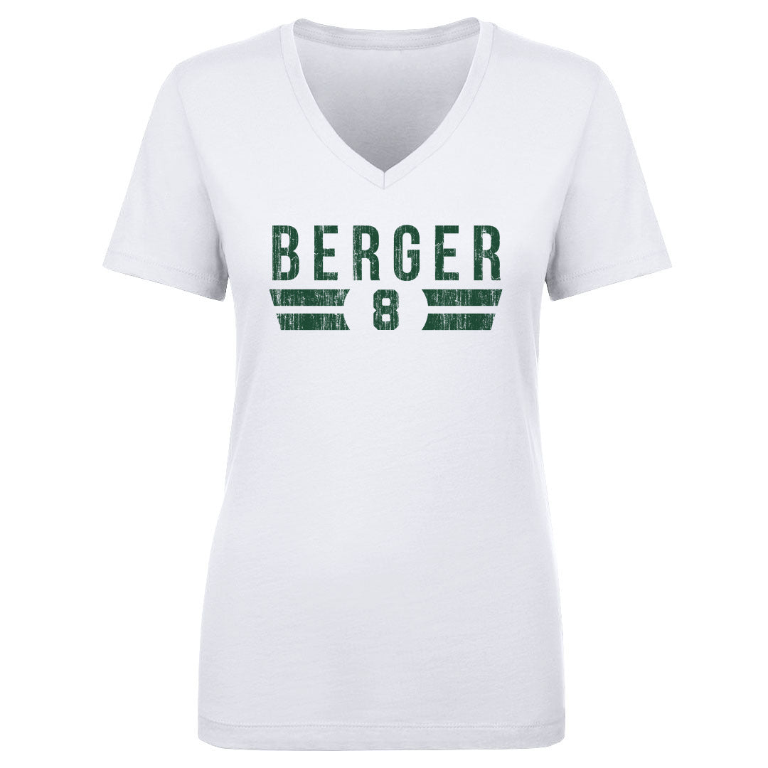 Jalen Berger Women's V-Neck T-Shirt | 500 LEVEL