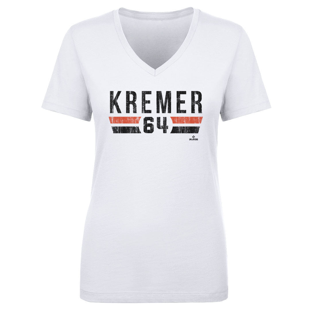 Dean Kremer Women's V-Neck T-Shirt | 500 LEVEL