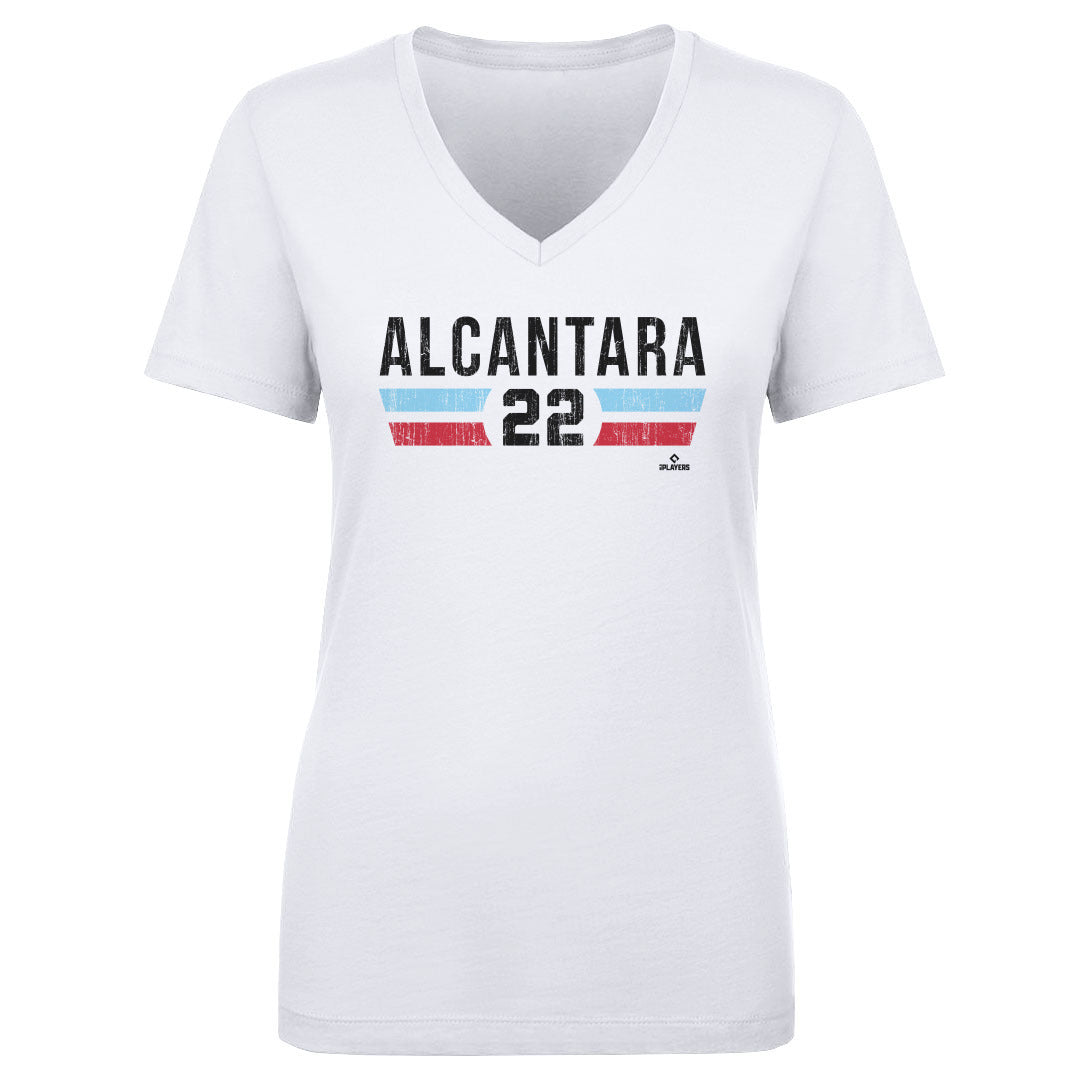 Sandy Alcantara Women's V-Neck T-Shirt | 500 LEVEL