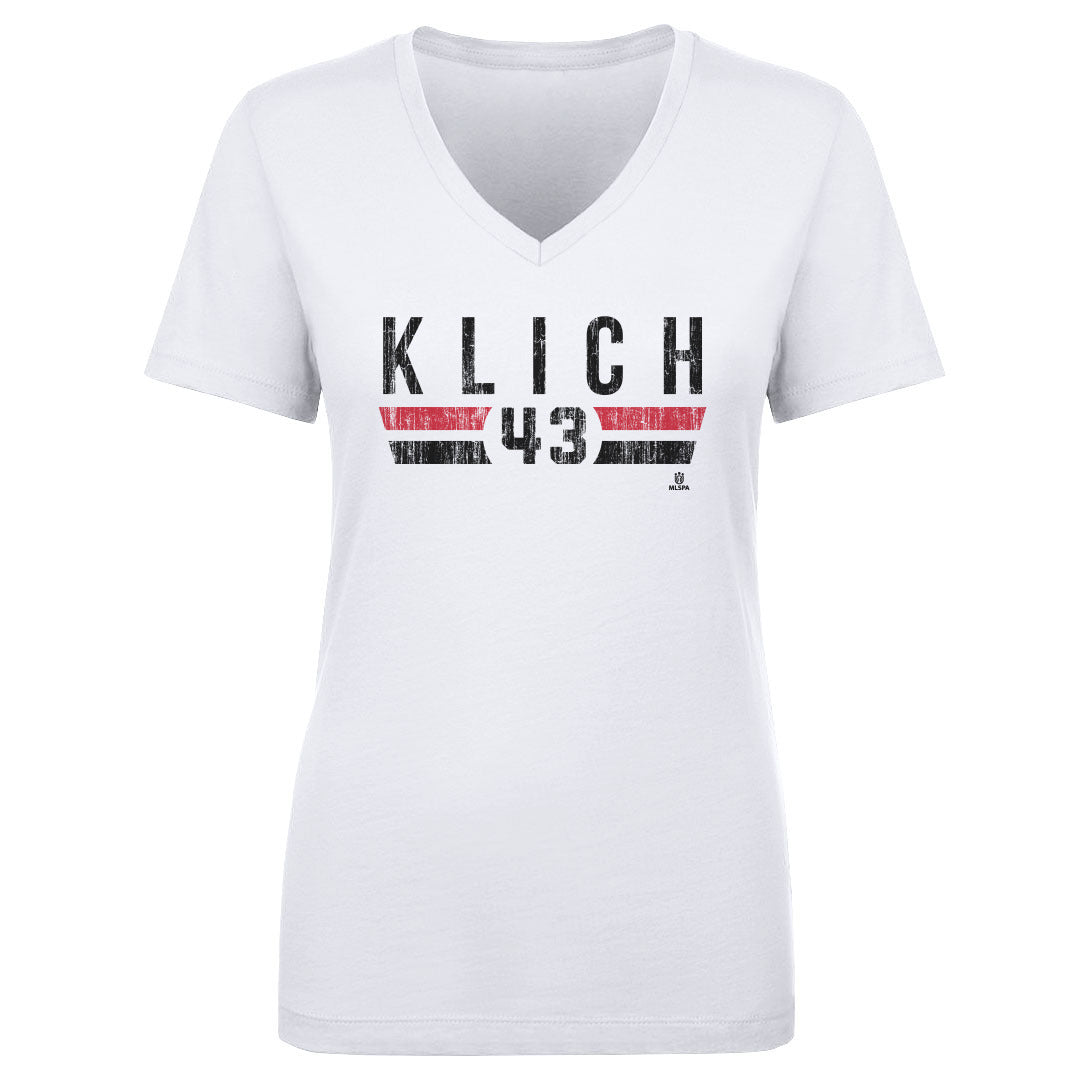 Mateusz Klich Women's V-Neck T-Shirt | 500 LEVEL