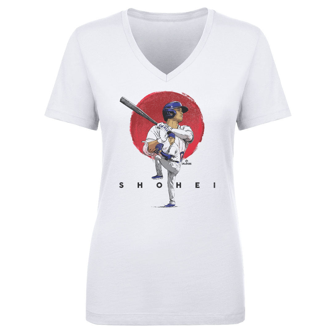 Shohei Ohtani Women's V-Neck T-Shirt | 500 LEVEL