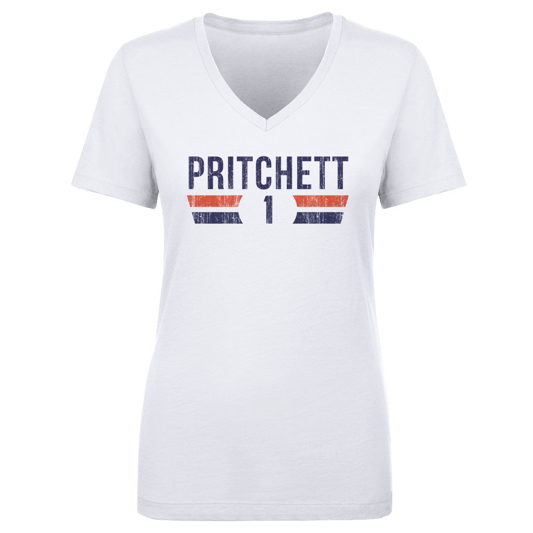 Nehemiah Pritchett Women's V-Neck T-Shirt | 500 LEVEL