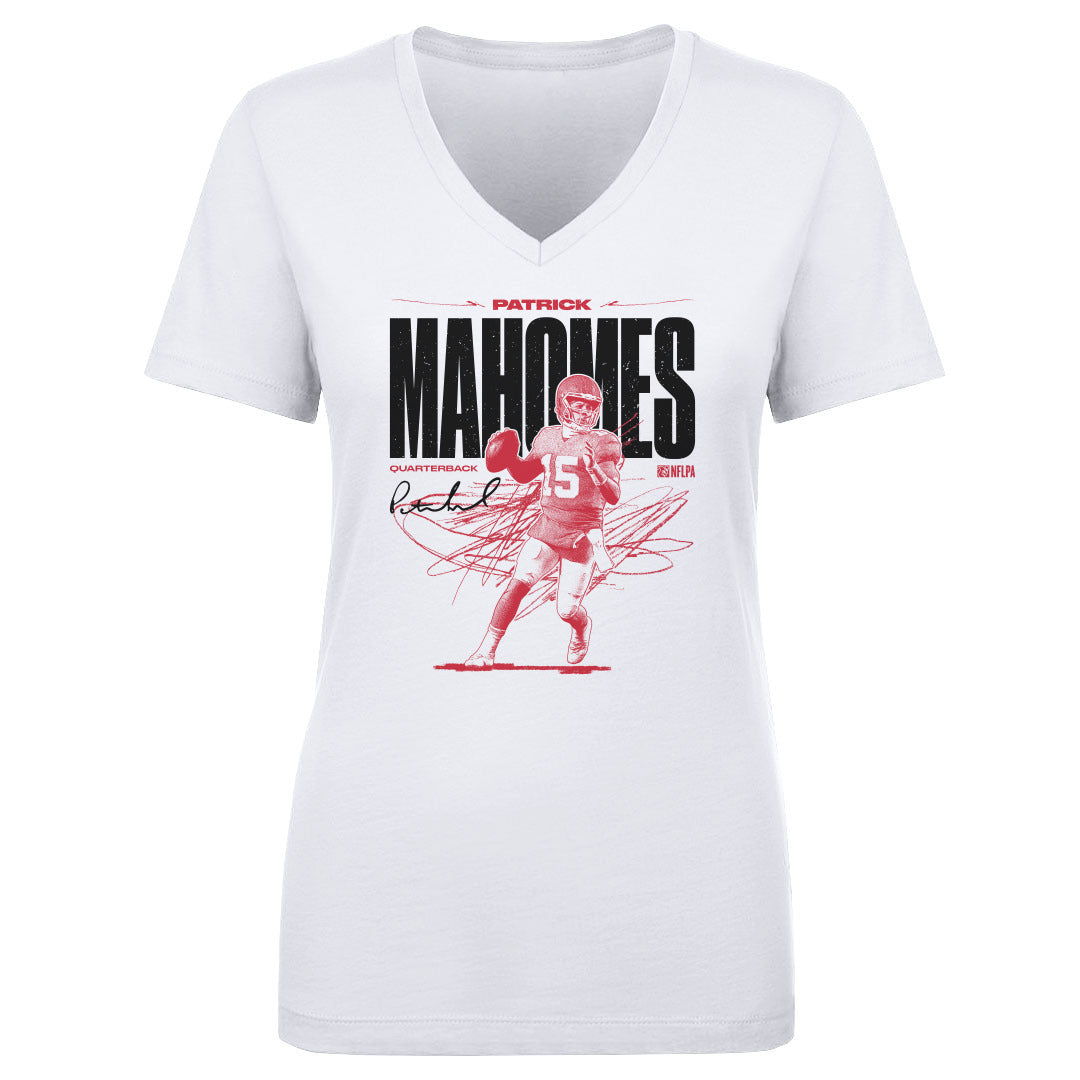 Patrick Mahomes Women's V-Neck T-Shirt | 500 LEVEL
