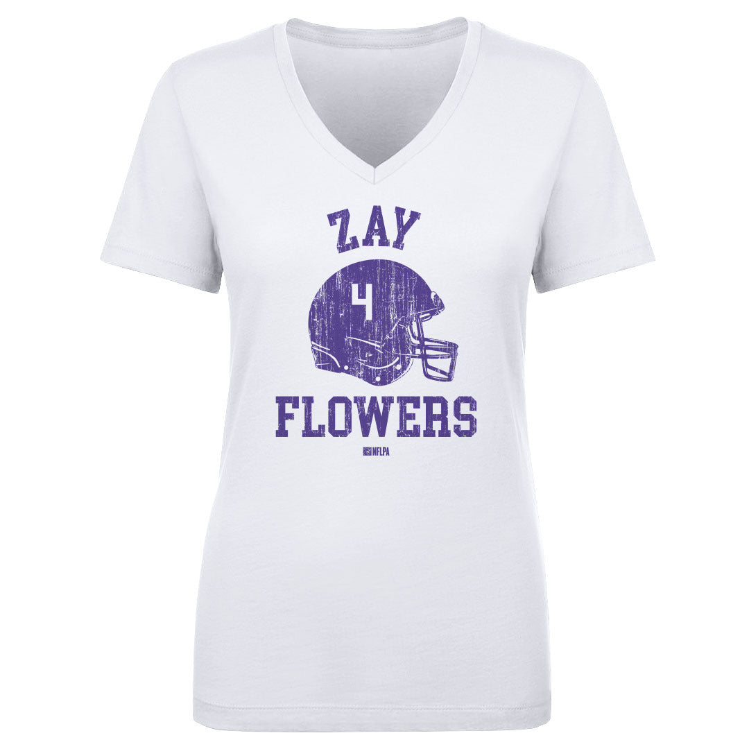 Zay Flowers Women's V-Neck T-Shirt | 500 LEVEL