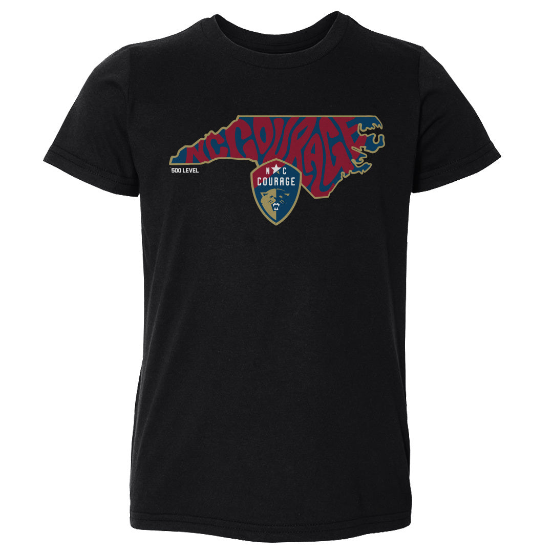 North Carolina Courage Kids Toddler T-Shirt | 500 LEVEL