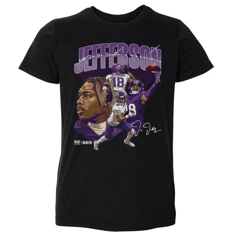 Justin Jefferson Kids Toddler T-Shirt | 500 LEVEL