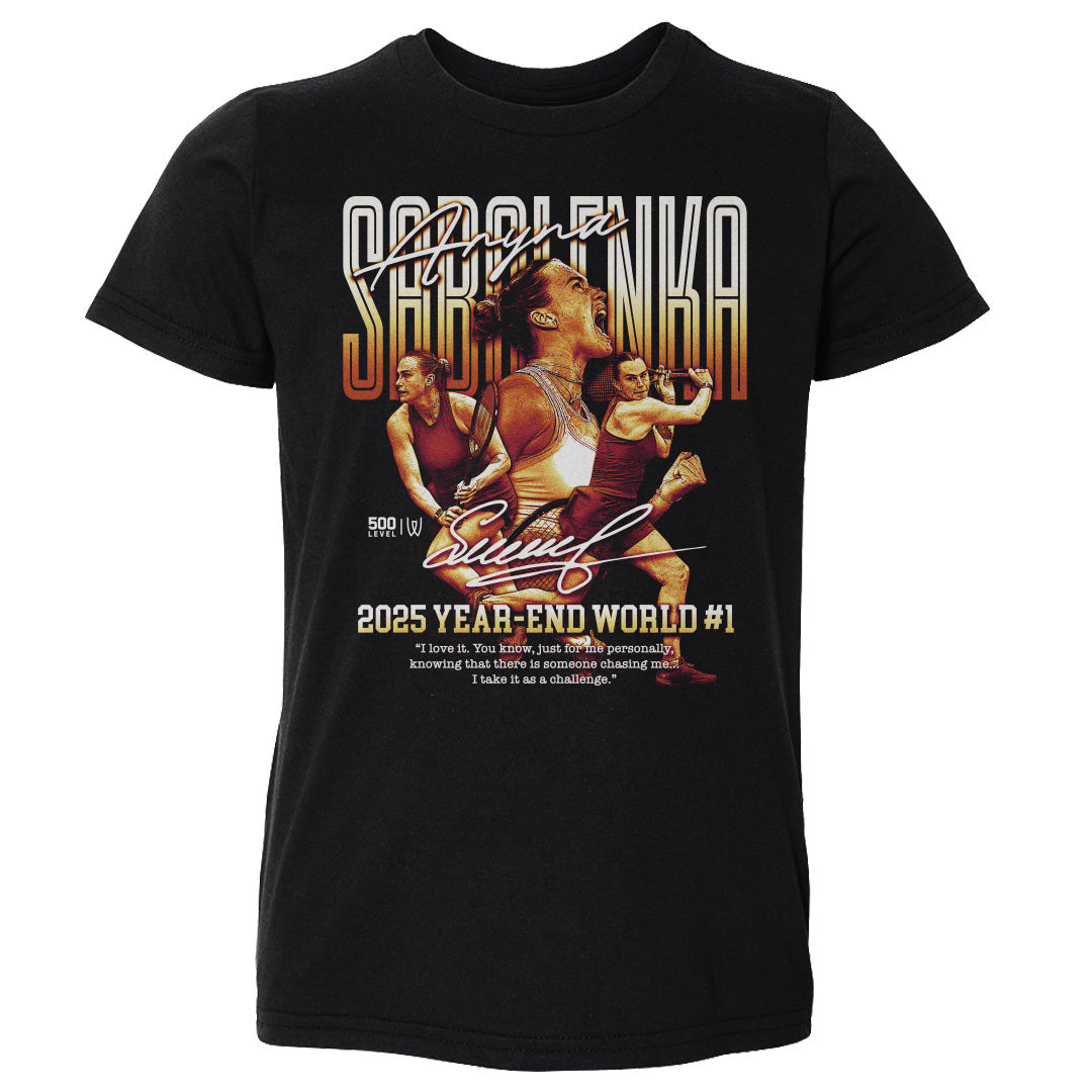 Aryna Sabalenka Kids Toddler T-Shirt | 500 LEVEL