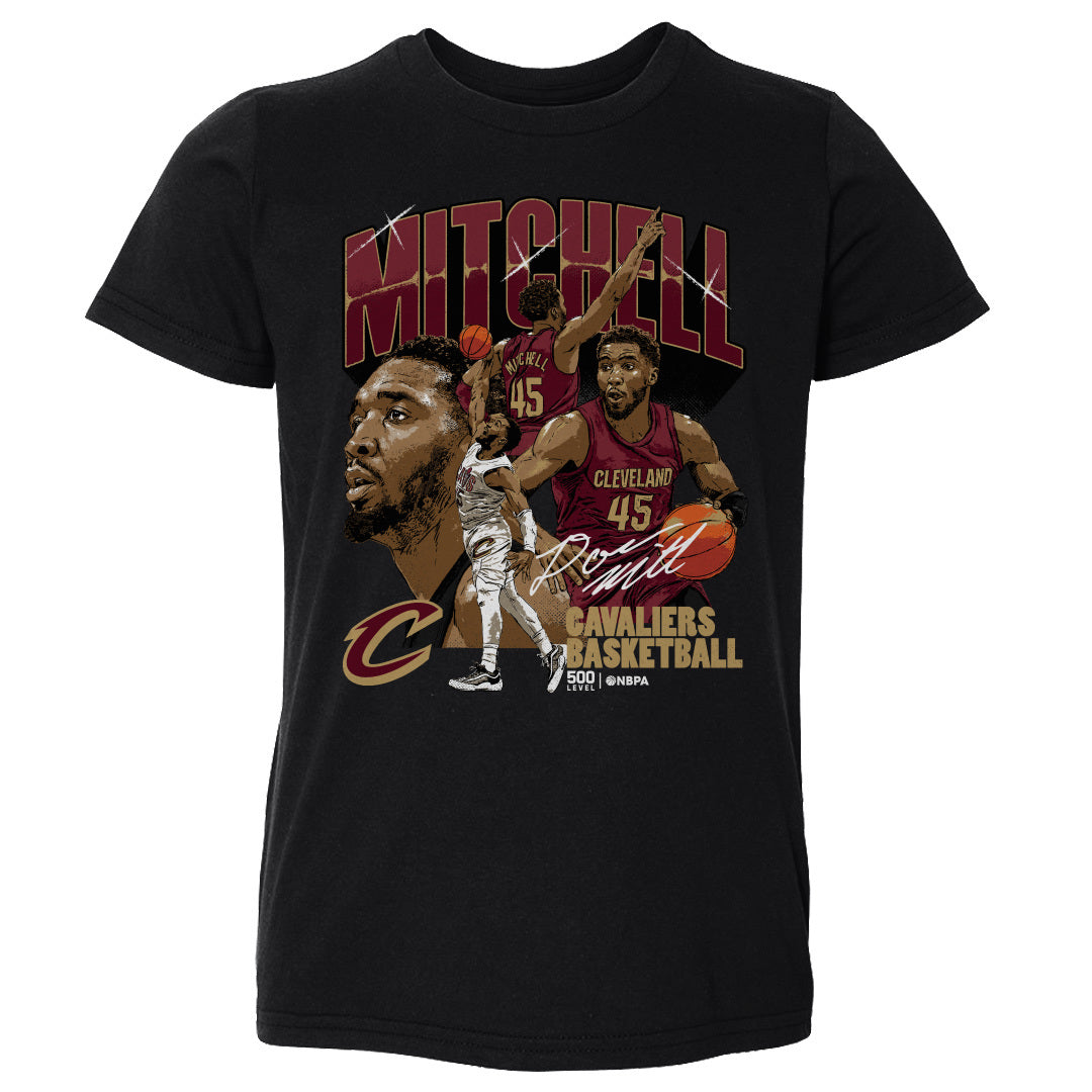 Donovan Mitchell Kids Toddler T-Shirt | 500 LEVEL