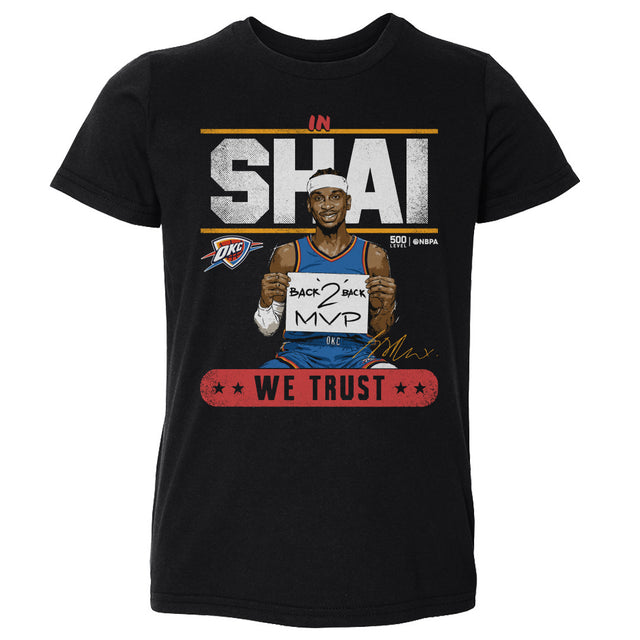 Shai Gilgeous-Alexander Kids Toddler T-Shirt | 500 LEVEL