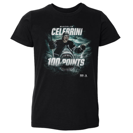Macklin Celebrini Kids Toddler T-Shirt | 500 LEVEL