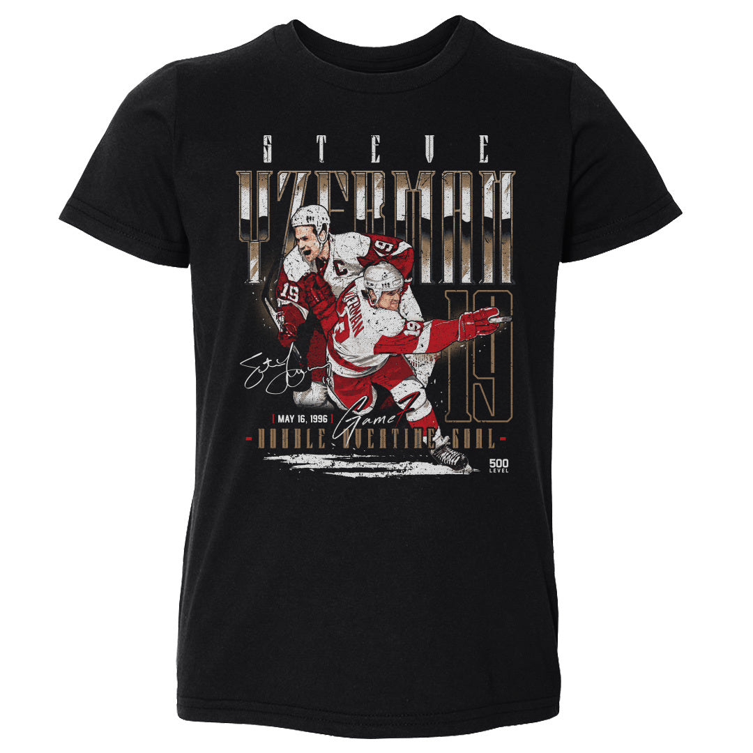 Steve Yzerman Kids Toddler T-Shirt | 500 LEVEL