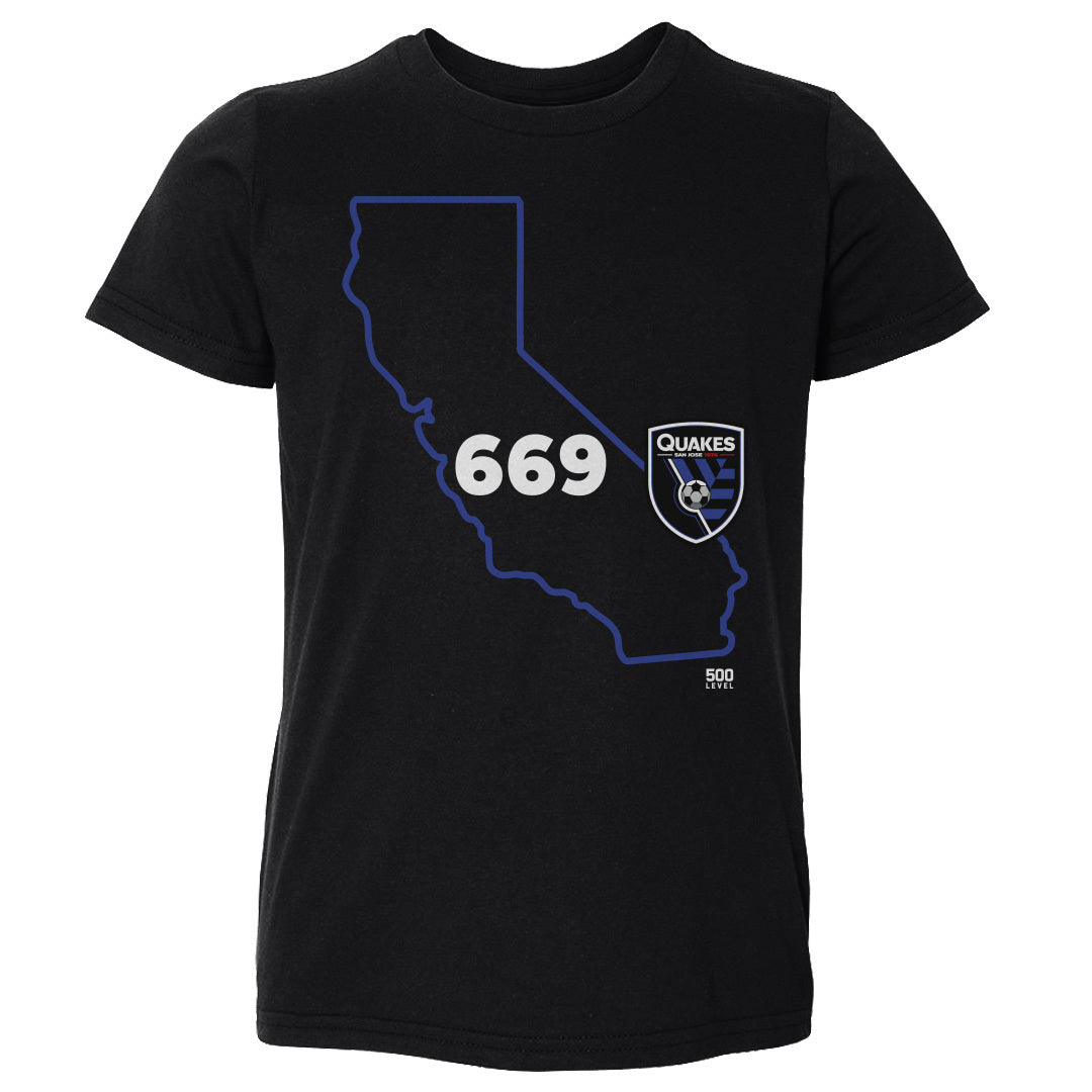 San Jose Earthquakes Kids Toddler T-Shirt | 500 LEVEL