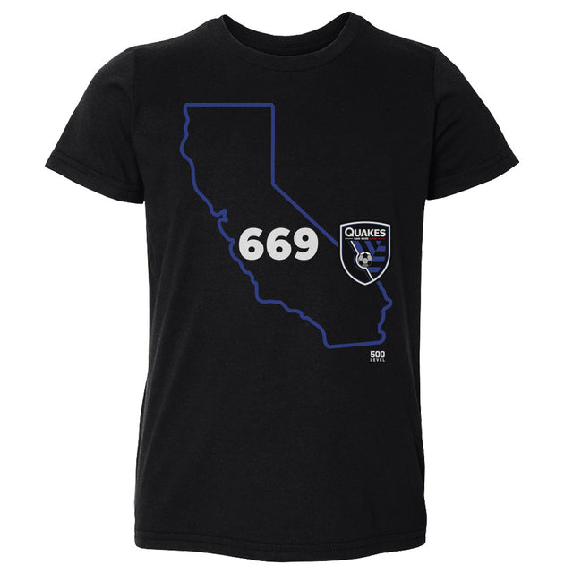 San Jose Earthquakes Kids Toddler T-Shirt | 500 LEVEL