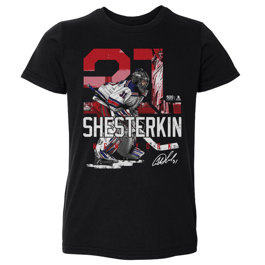 Igor Shesterkin Kids Toddler T-Shirt | 500 LEVEL
