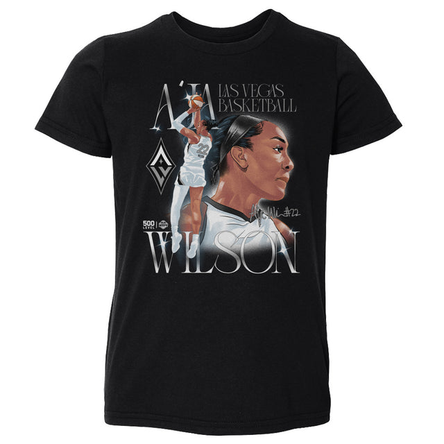 A'ja Wilson Kids Toddler T-Shirt | 500 LEVEL