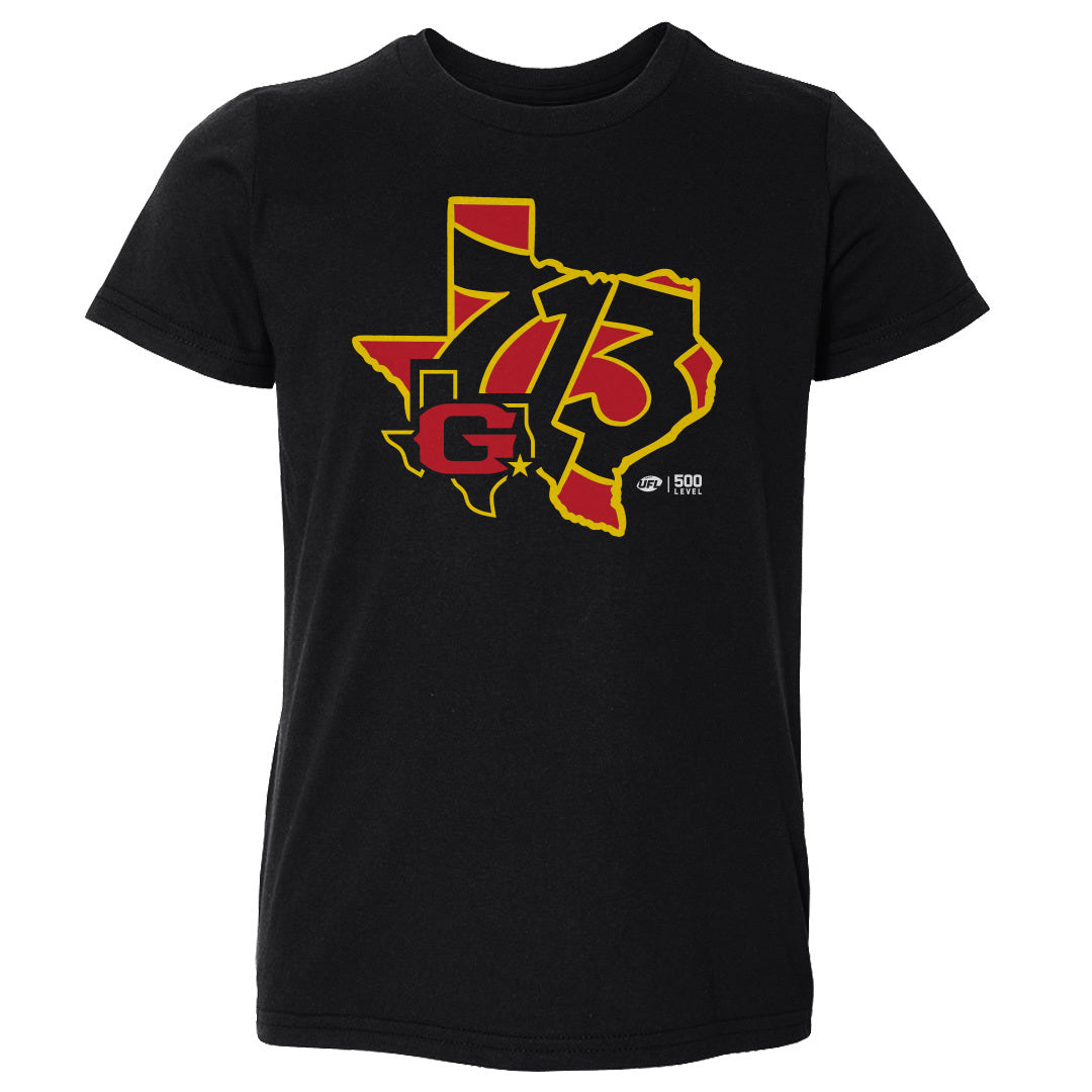 Houston Gamblers Kids Toddler T-Shirt | 500 LEVEL