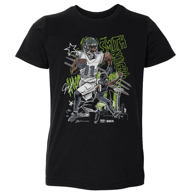 Jaxon Smith-Njigba Kids Toddler T-Shirt | 500 LEVEL