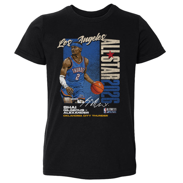 Shai Gilgeous-Alexander Kids Toddler T-Shirt | 500 LEVEL