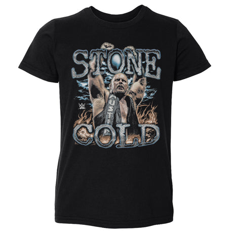 Stone Cold Steve Austin Kids Toddler T-Shirt | 500 LEVEL