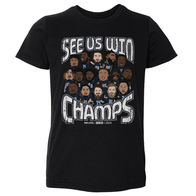 Seattle Football Kids Toddler T-Shirt | 500 LEVEL