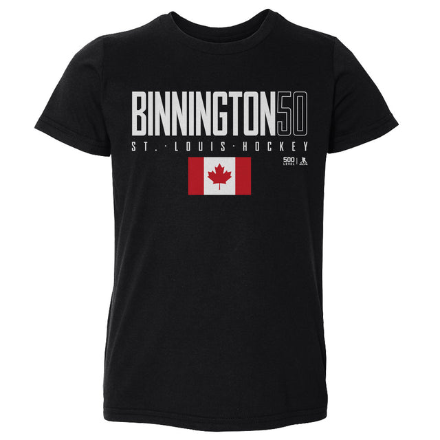 Jordan Binnington Kids Toddler T-Shirt | 500 LEVEL