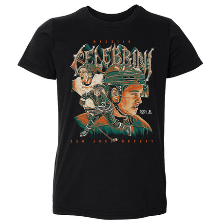 Macklin Celebrini Kids Toddler T-Shirt | 500 LEVEL