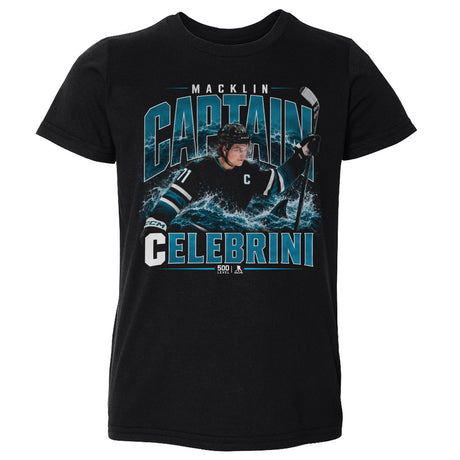 Macklin Celebrini Kids Toddler T-Shirt | 500 LEVEL