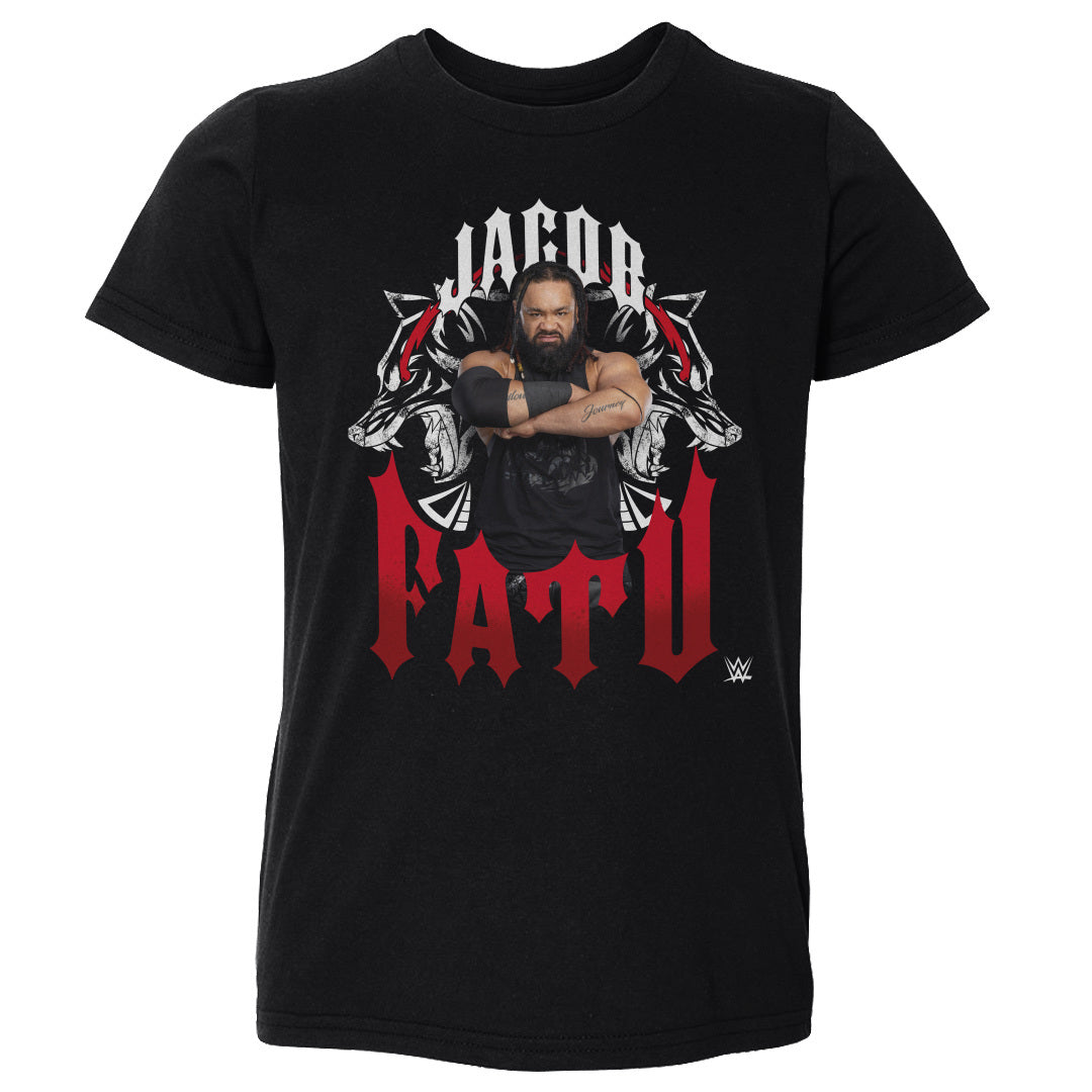 Jacob Fatu Kids Toddler T-Shirt | 500 LEVEL