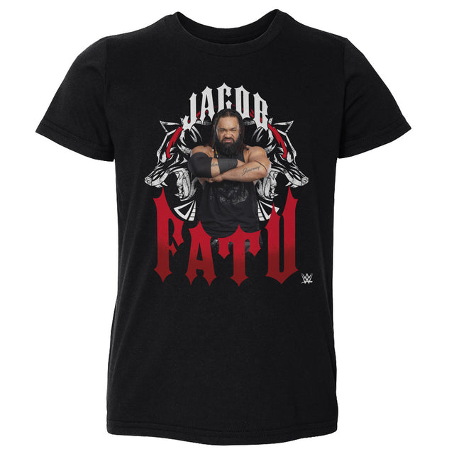 Jacob Fatu Kids Toddler T-Shirt | 500 LEVEL