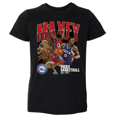 Tyrese Maxey Kids Toddler T-Shirt | 500 LEVEL