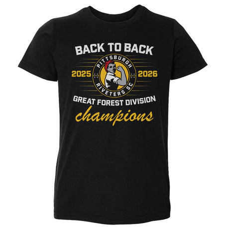 Pittsburgh Riveters SC Kids Toddler T-Shirt | 500 LEVEL