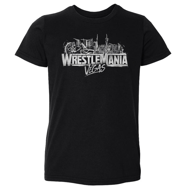 WrestleMania Kids Toddler T-Shirt | 500 LEVEL