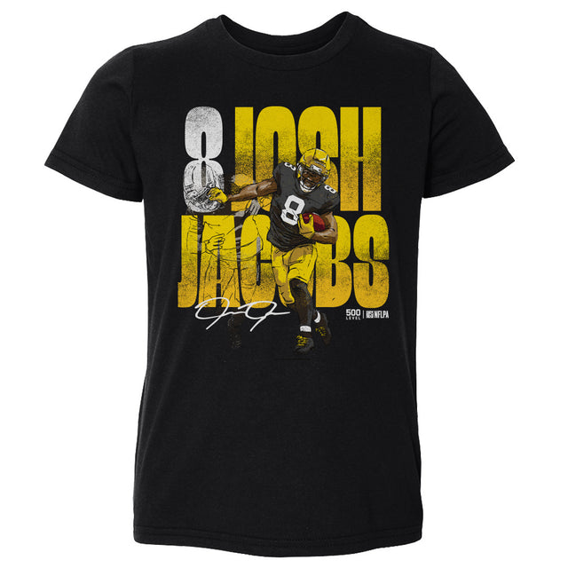 Josh Jacobs Kids Toddler T-Shirt | 500 LEVEL