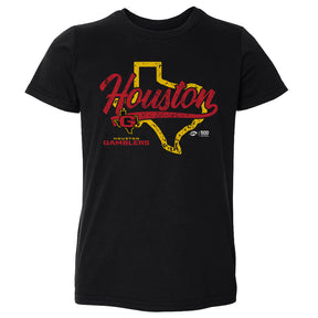 Houston Gamblers Kids Toddler T-Shirt | 500 LEVEL