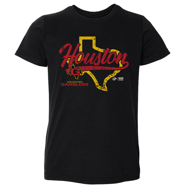 Houston Gamblers Kids Toddler T-Shirt | 500 LEVEL