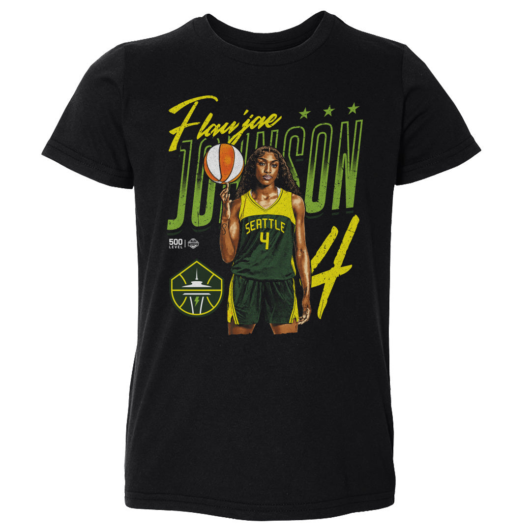 Flau'jae Johnson Kids Toddler T-Shirt | 500 LEVEL