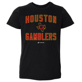 Houston Gamblers Kids Toddler T-Shirt | 500 LEVEL